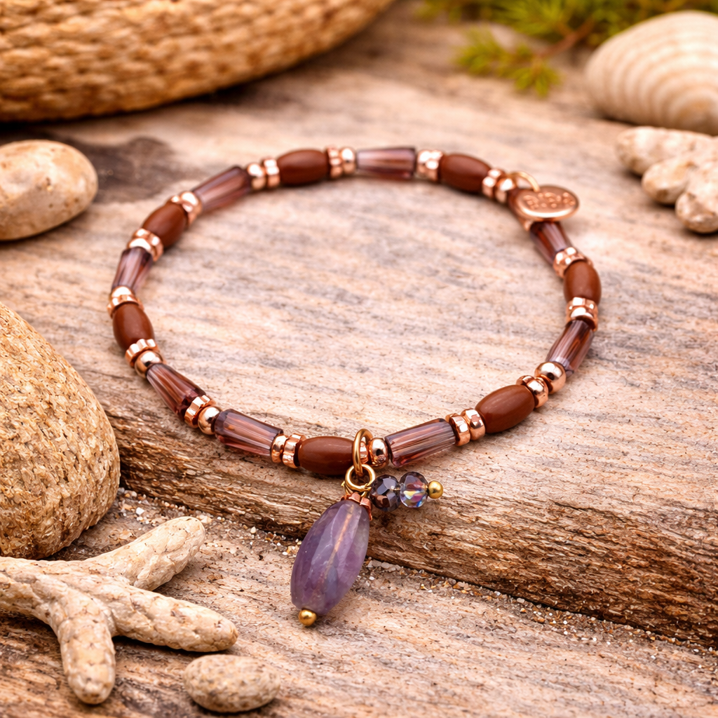 Armband elastisch Anhänger verschiedene Farben Kombinieren Trend Sommer Biba