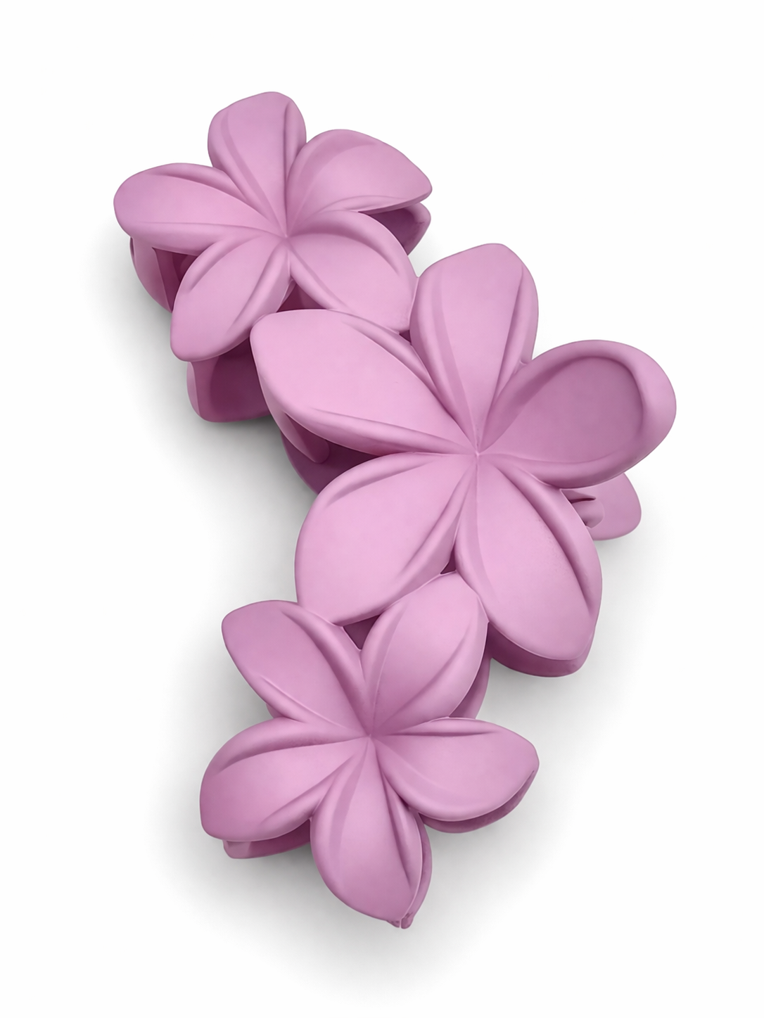 Haarklammer Haarspange Haarschmuck Blumen Lila- Blautöne Tiara Urlaub Yehwang