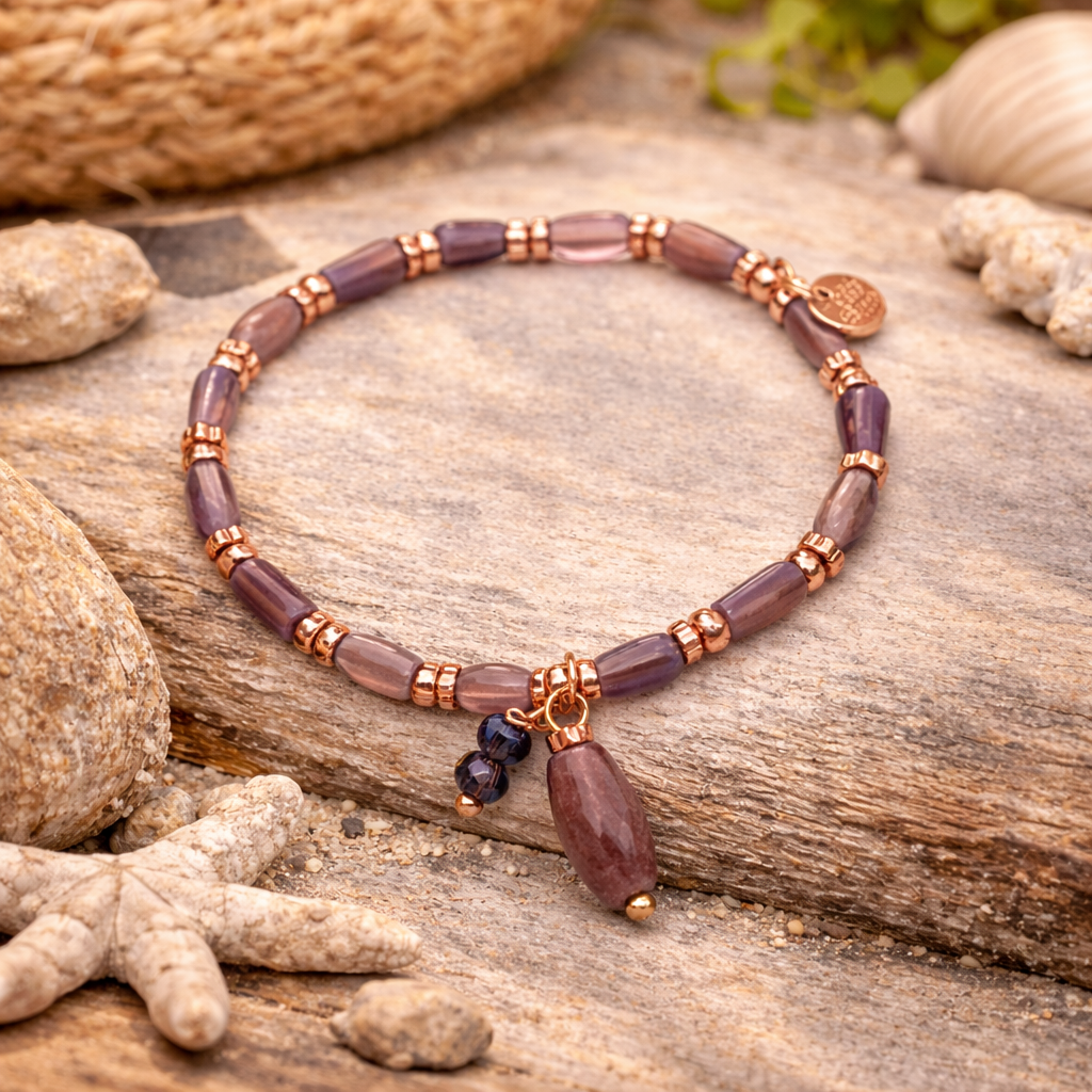 Armband elastisch Anhänger verschiedene Farben Kombinieren Trend Sommer Biba