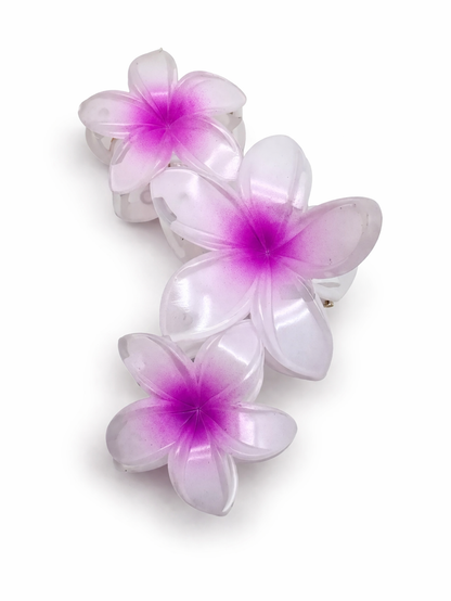 Haarklammer Haarspange Haarschmuck Blumen Karibik Tropen Yehwang