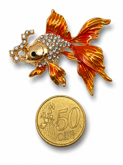 Brosche Walfisch Doktorfisch Goldfisch Wal Buntbarsch Meer Strand Urlaub