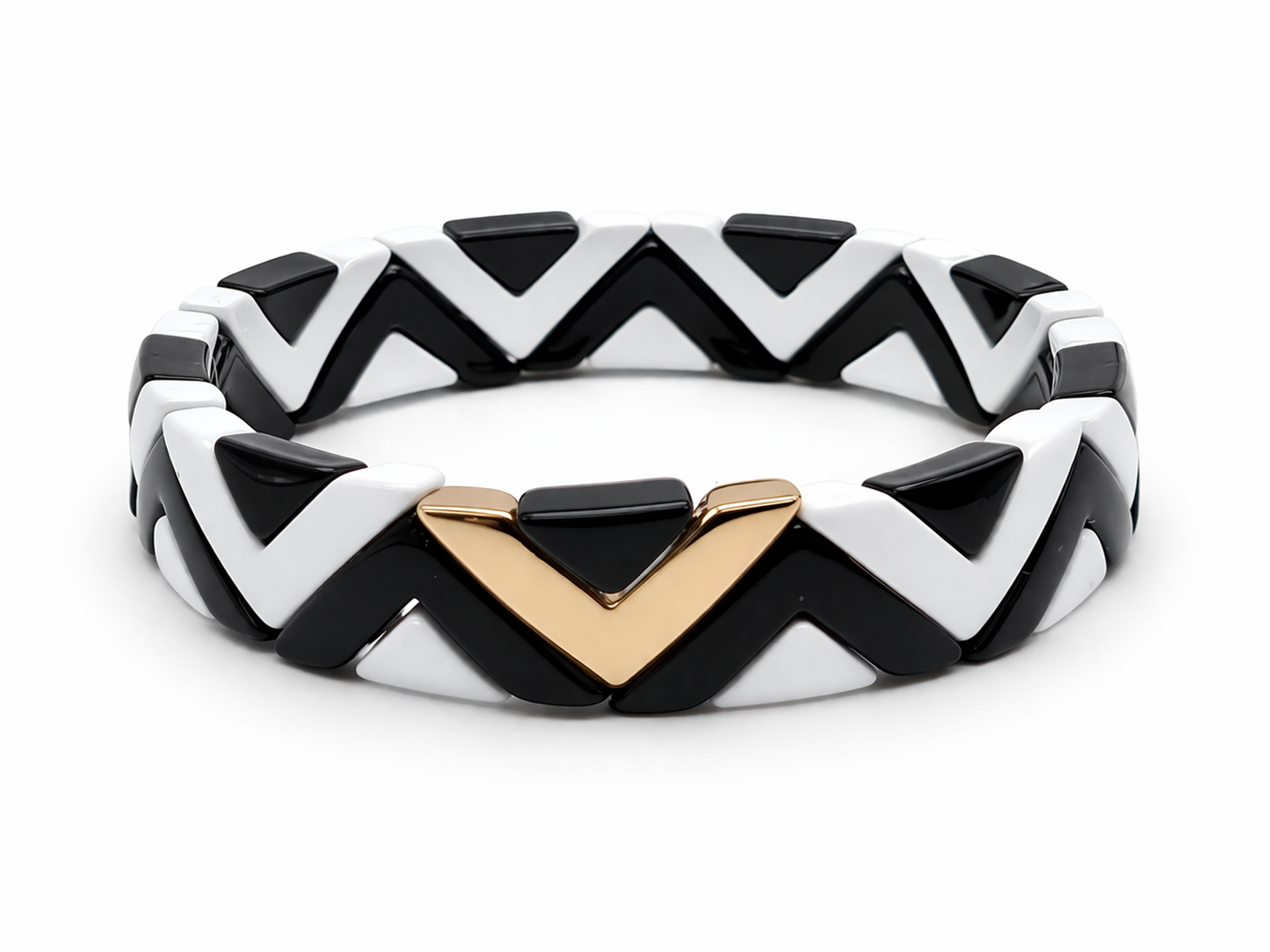 Armbänder Edelstahl Nickelfrei Gold Schwarz Braun Silberfarben TREND