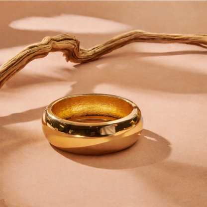 Armband Klapp-Armband Goldfarben Nickelfrei Trend 2026 Biba