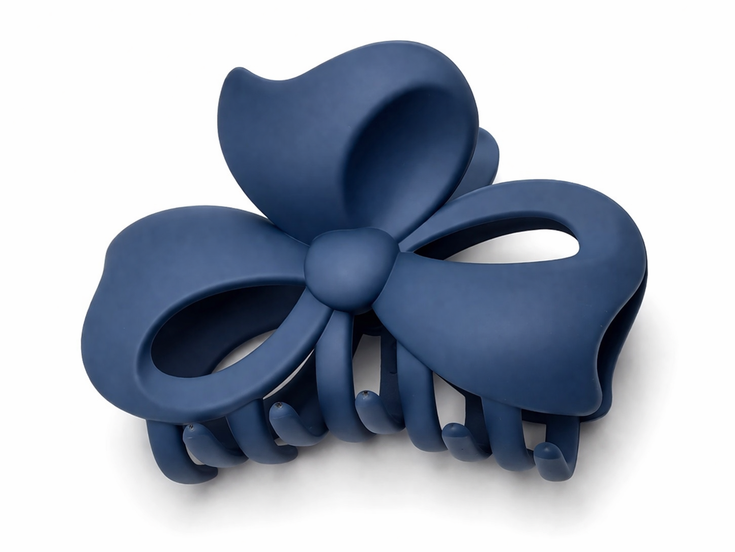 Haarklammer Haarschmuck Schleife schwarz blau Jeansblau Lavendel Yehwang