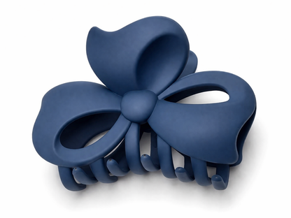 Haarklammer Haarschmuck Schleife schwarz blau Jeansblau Lavendel Yehwang