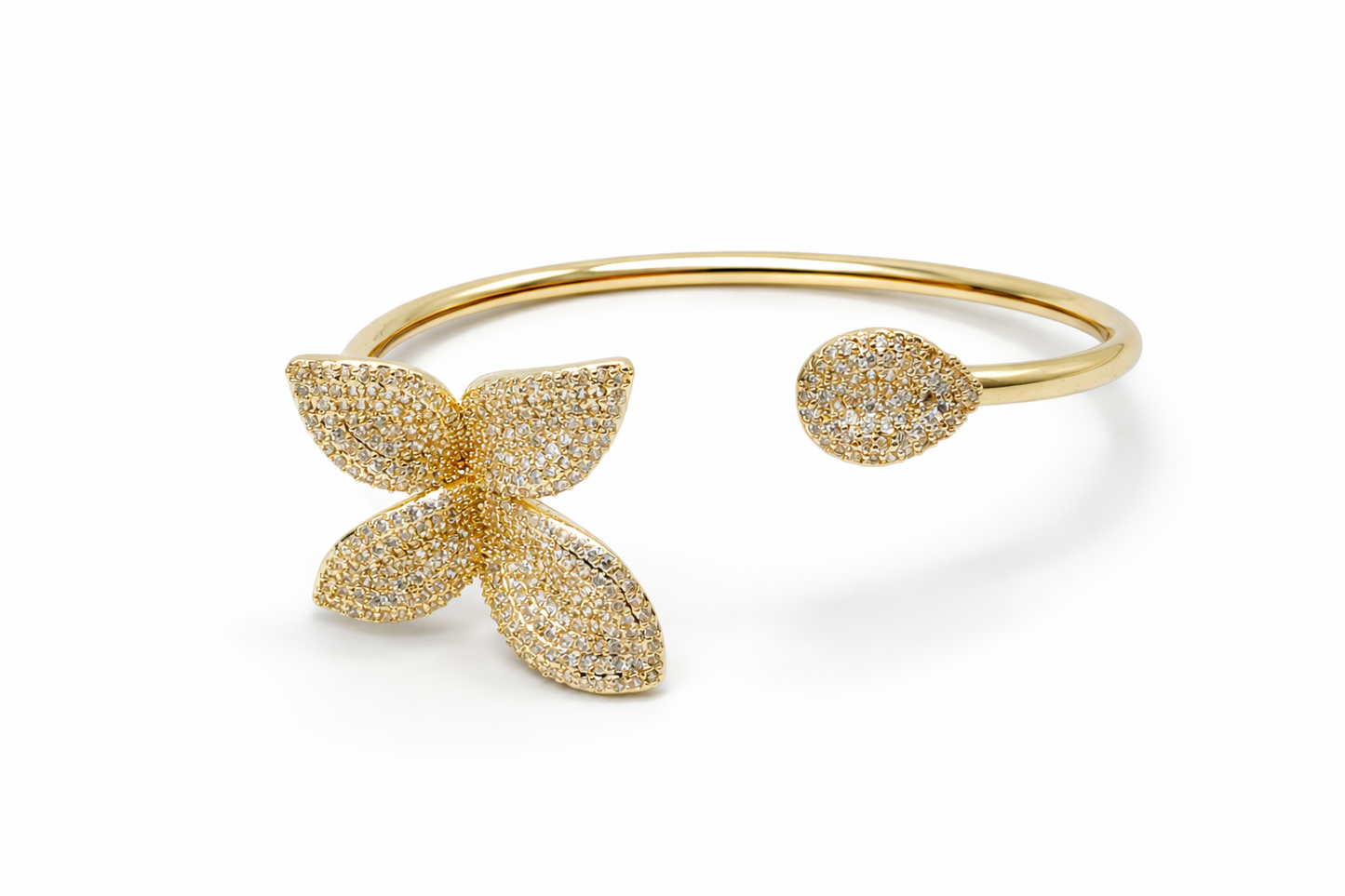 Armreif Silberfarben Goldfarben Nickelfrei Trend  Schmetterling Cosmos