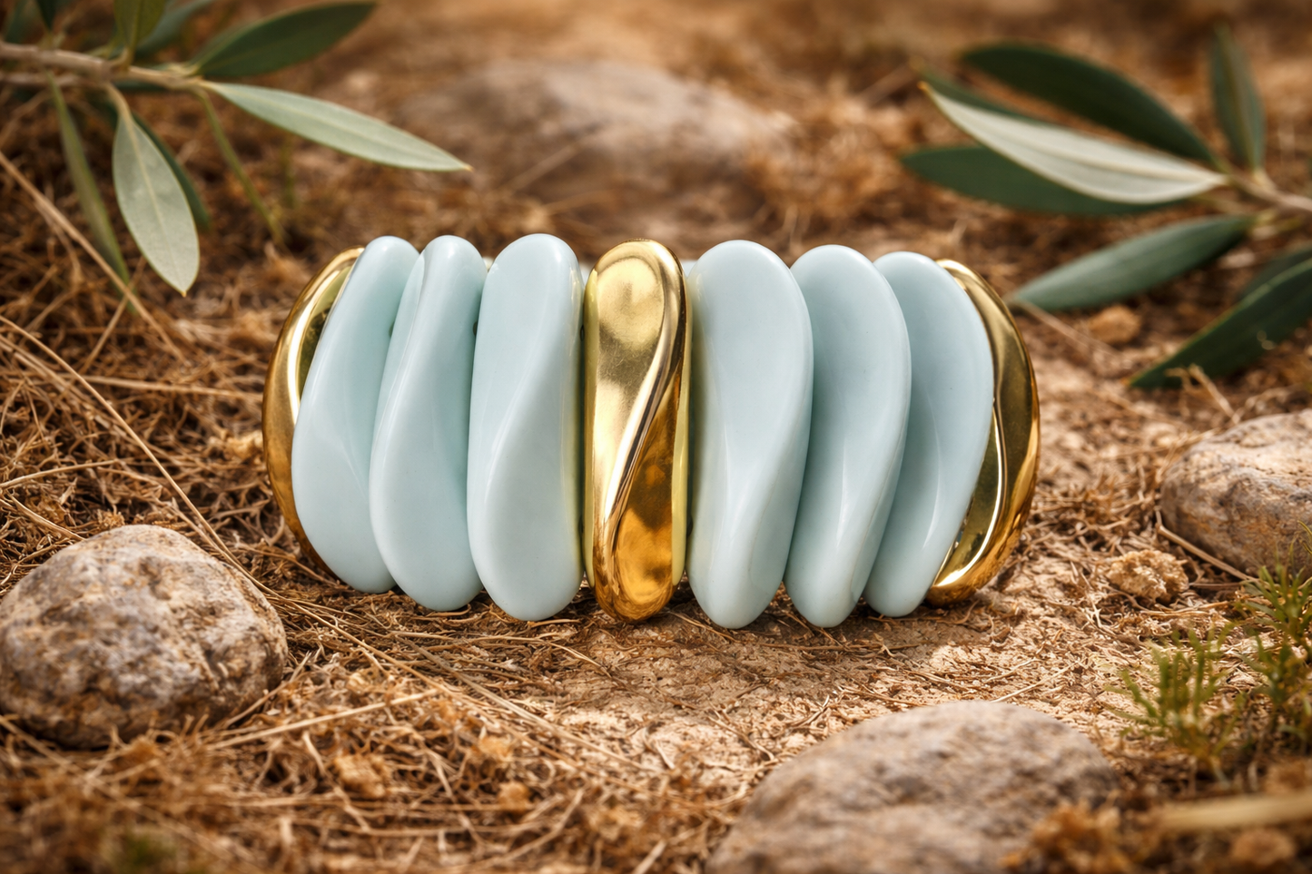 Armband elastisch verschiede Farben 4 cm Breit Trend Sommer 2026 LOLO u. YAYA