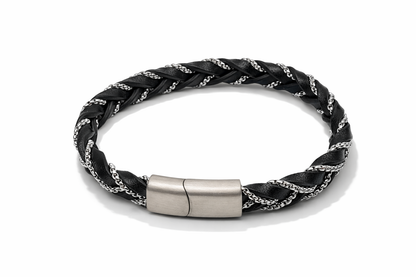 Armband Kunstleder kette silberfarben goldfarben nickelfrei Unisex Cosmos