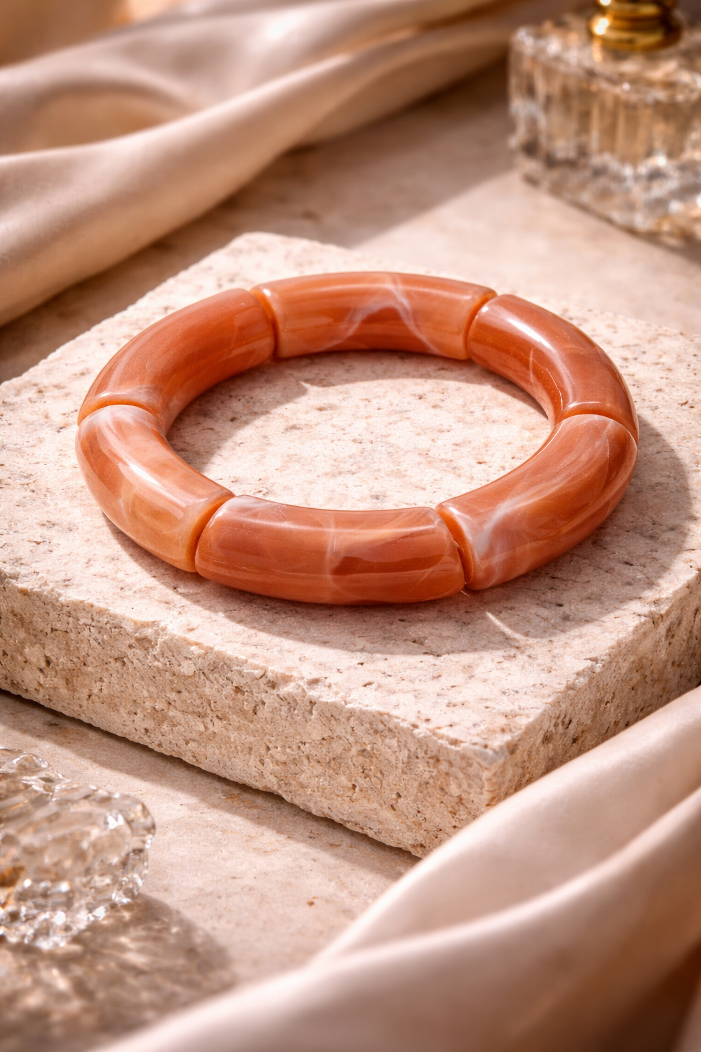 Armband elastisch Retro nickelfrei Acryl verschiedene Farben Trend 2026 Yehwang