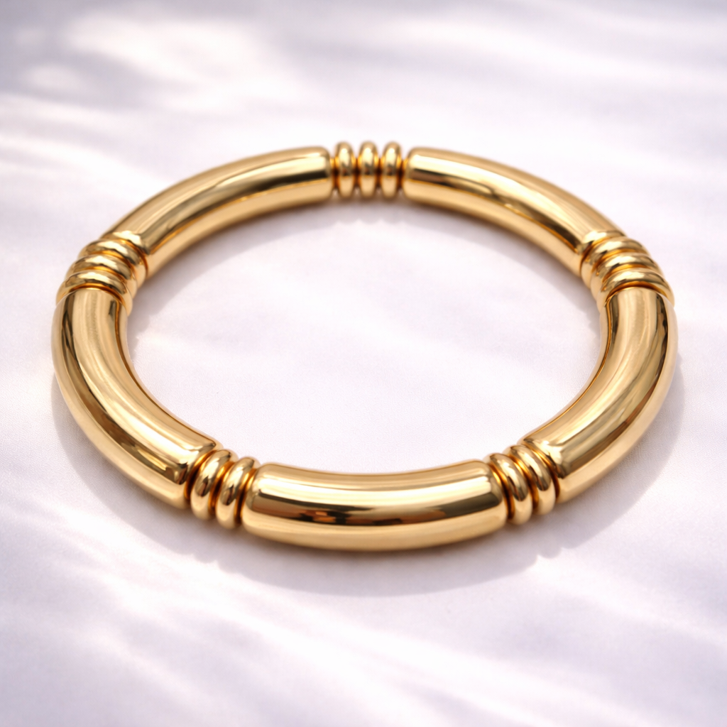 Armband elastisch Retro nickelfrei Acryl verschiedene Farben Trend 2026 Yehwang