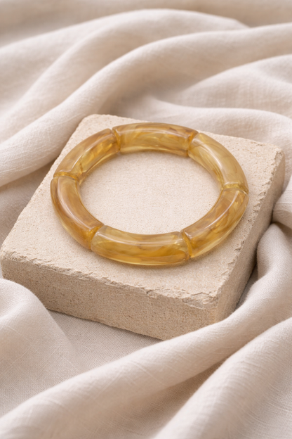 Armband elastisch Retro nickelfrei Acryl verschiedene Farben Trend 2026 Yehwang