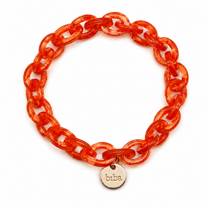 Armband Gliederarmband verschiedene Farben Nickelfrei Biba