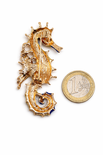 Brosche Seepferdchen Goldfisch Dokterfisch Seewasser Fische Meer Urlaub