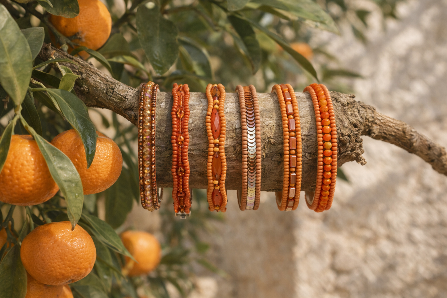 Armband Mandarine verschiedene Ausführungen Trend 2026 Sommer Biba