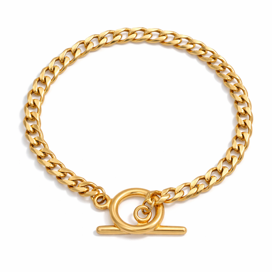 Armband Chain Sanya Goldfarben Kombinierbar Luxus edel elegant Nickelfrei Yehwang
