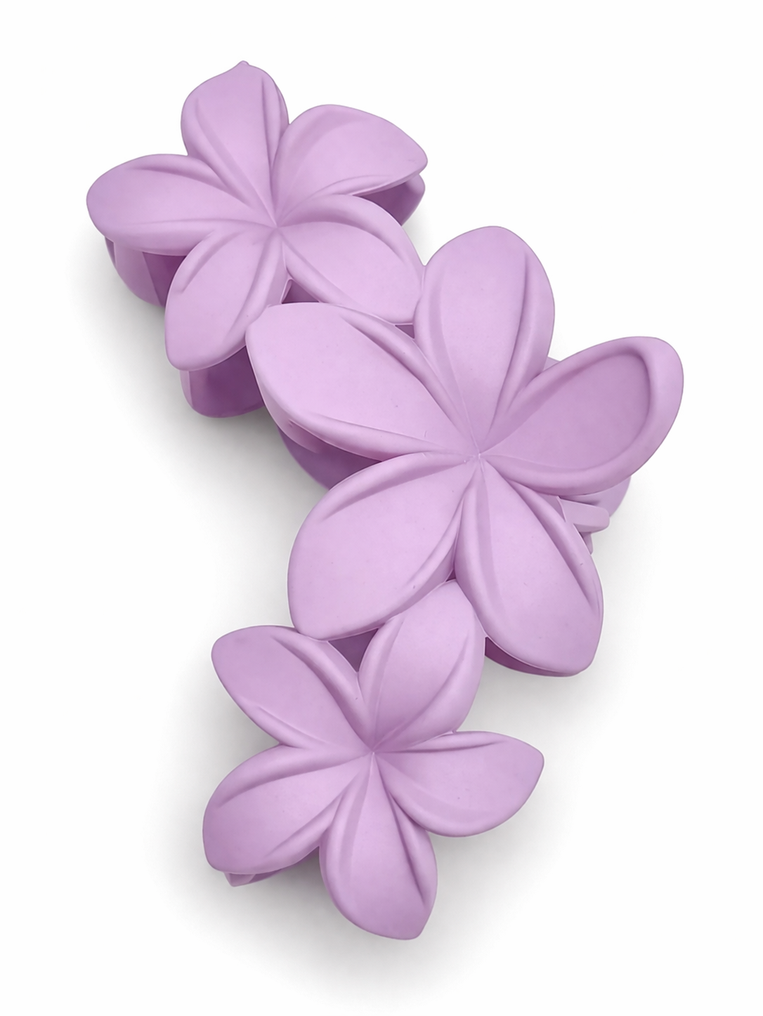 Haarklammer Haarspange Haarschmuck Blumen Lila- Blautöne Tiara Urlaub Yehwang