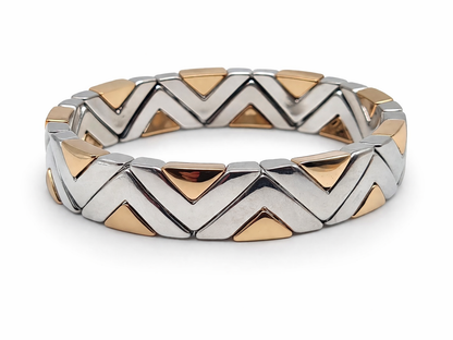 Armbänder Edelstahl Nickelfrei Gold Schwarz Braun Silberfarben TREND