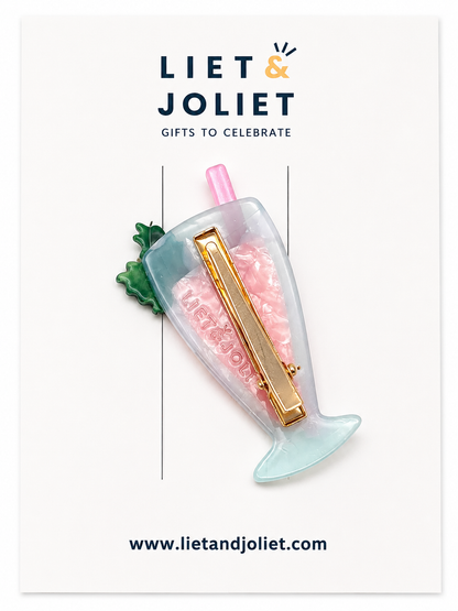 Haarspange Sommer Sorbet Eis Lustig Haarklammer Urlaub Strand Party