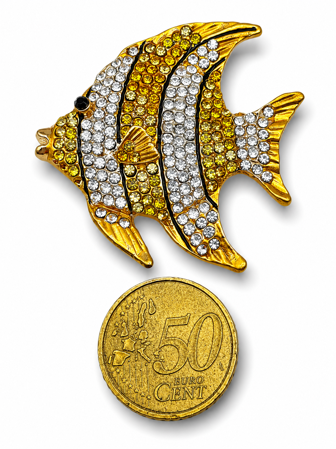 Brosche Walfisch Doktorfisch Goldfisch Wal Buntbarsch Meer Strand Urlaub
