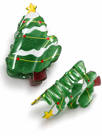 Haarklammer Weihnachten Weihnachtsbaum Schneemann Rentier Sensibling Corp.