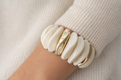 Armband elastisch verschiede Farben 4 cm Breit Trend Sommer 2026 LOLO u. YAYA