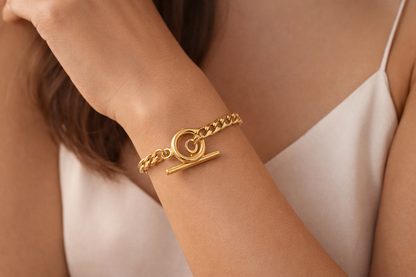 Armband Chain Sanya Goldfarben Kombinierbar Luxus edel elegant Nickelfrei Yehwang