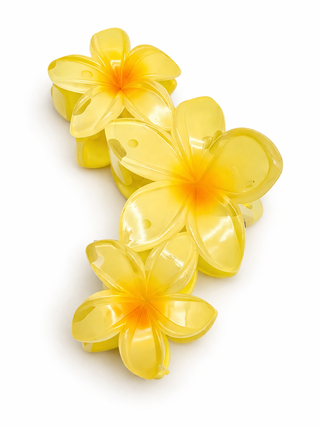 Haarklammer Haarspange Haarschmuck Blumen Karibik Tropen Yehwang