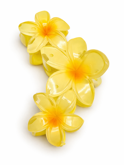 Haarklammer Haarspange Haarschmuck Blumen Karibik Tropen Yehwang