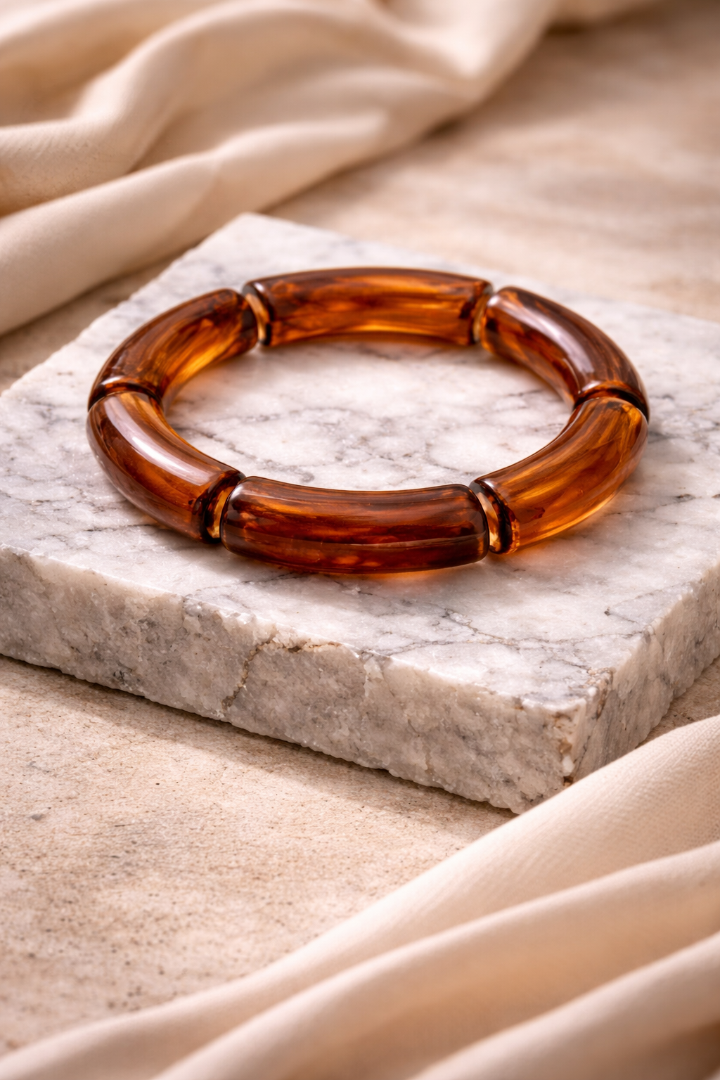 Armband elastisch Retro nickelfrei Acryl verschiedene Farben Trend 2026 Yehwang