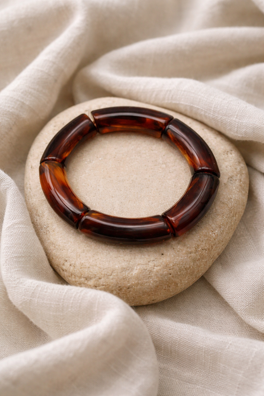 Armband elastisch Retro nickelfrei Acryl verschiedene Farben Trend 2026 Yehwang