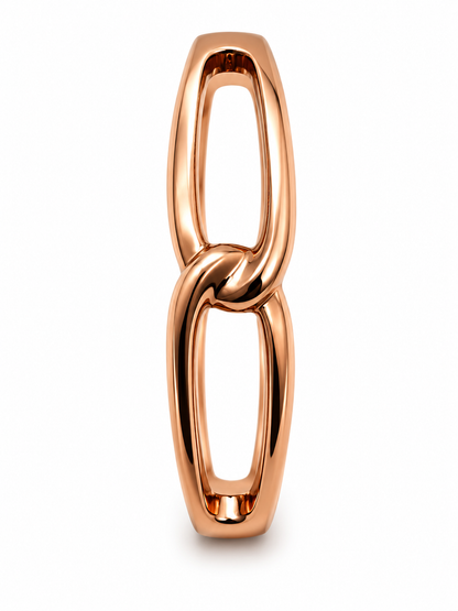 Armreif im Klappgliederstil mit dunklem Kupferfinish Armband Sommer Trend
