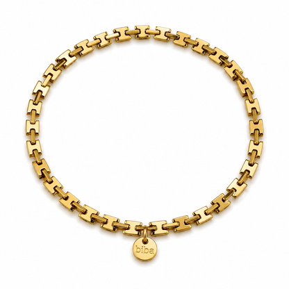 Armband elastisch Bronze-Gold in verschiedene Farben, Kombinierbar Biba