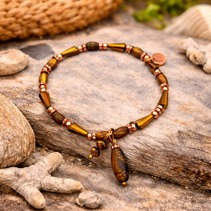 Armband elastisch Anhänger verschiedene Farben Kombinieren Trend Sommer Biba