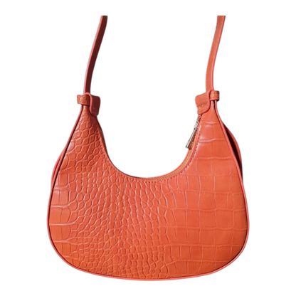 Yehwang Umhandtasche in Orange postiv farbenfroh bunt herbst
