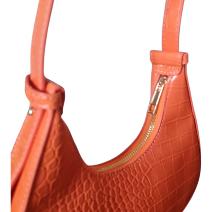 Yehwang Umhandtasche in Orange postiv farbenfroh bunt herbst