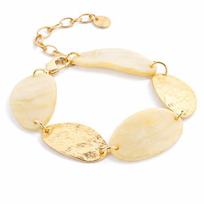 Armband Mattes Goldfarbenes Schmuckstuck "Creamy Gold" 2026 Biba