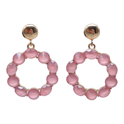 Ohrringe Orhhänger Space Beads Kreise Farben Nickelfrei Sweet7