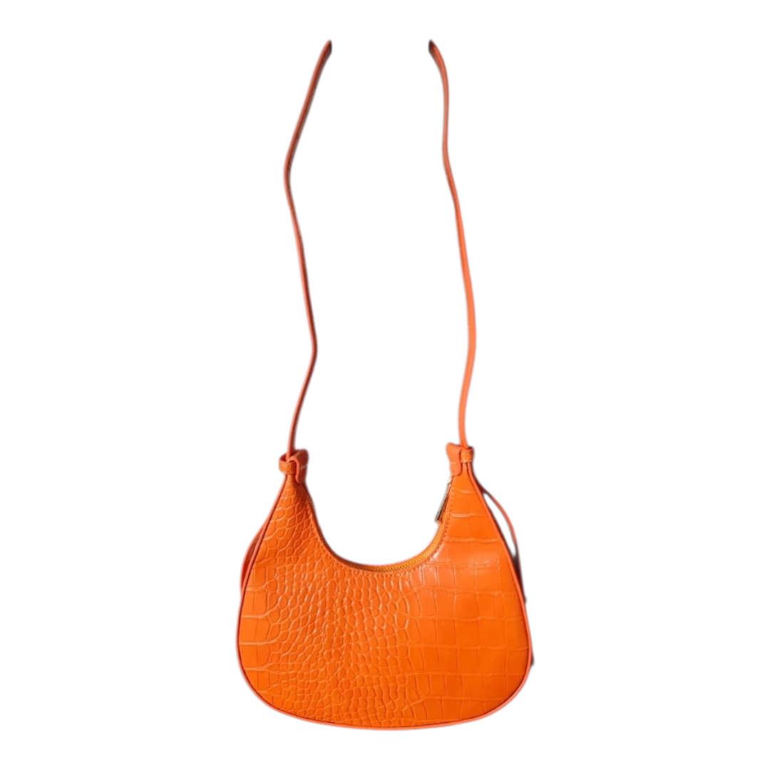 Yehwang Umhandtasche in Orange postiv farbenfroh bunt herbst