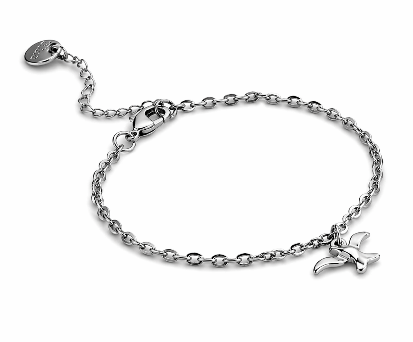 Armband Bettelarmband Matt Goldfarben oder Matt Silberfarbene Möwe Biba