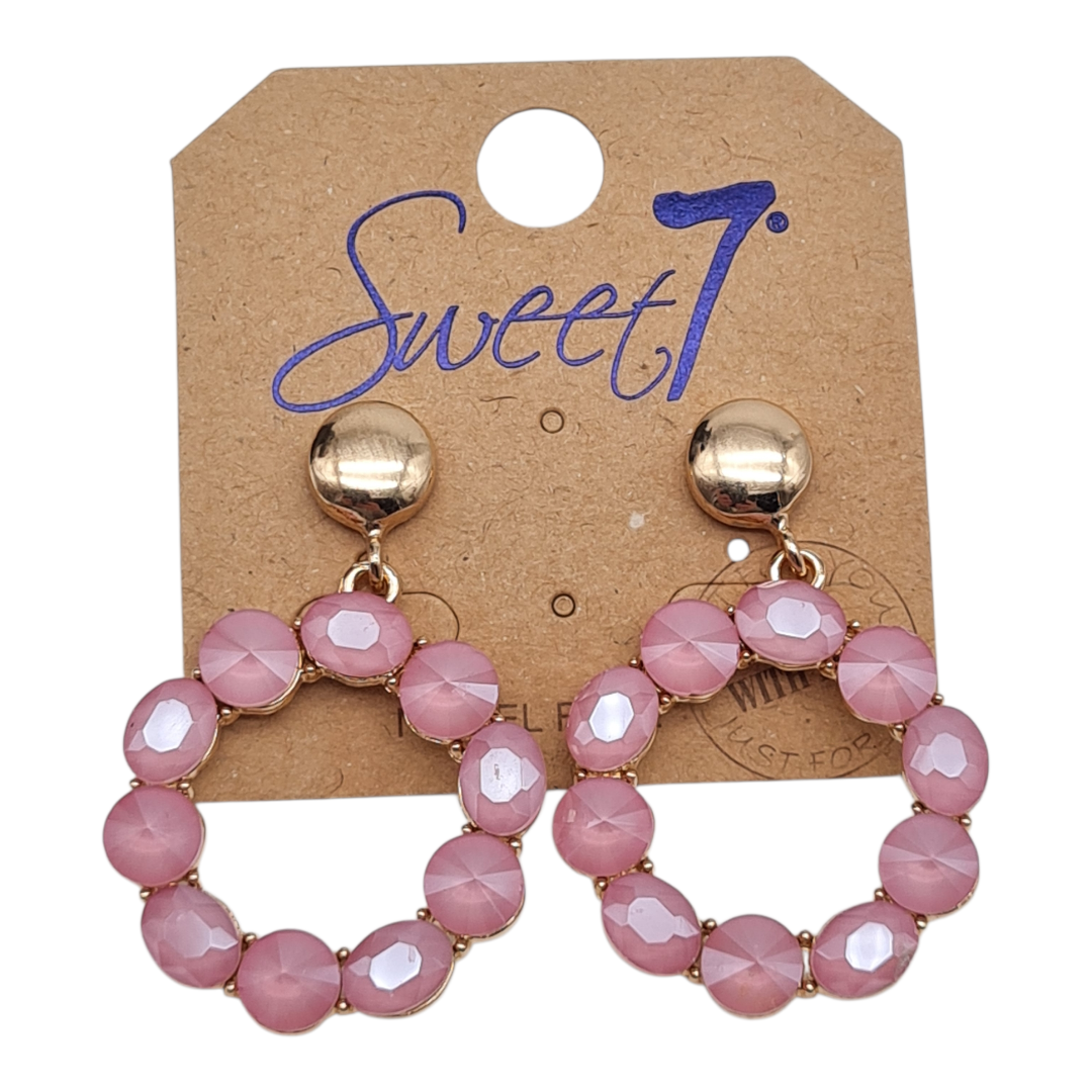Ohrringe Orhhänger Space Beads Kreise Farben Nickelfrei Sweet7