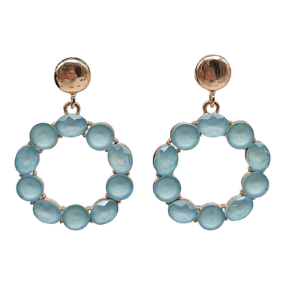 Ohrringe Orhhänger Space Beads Kreise Farben Nickelfrei Sweet7