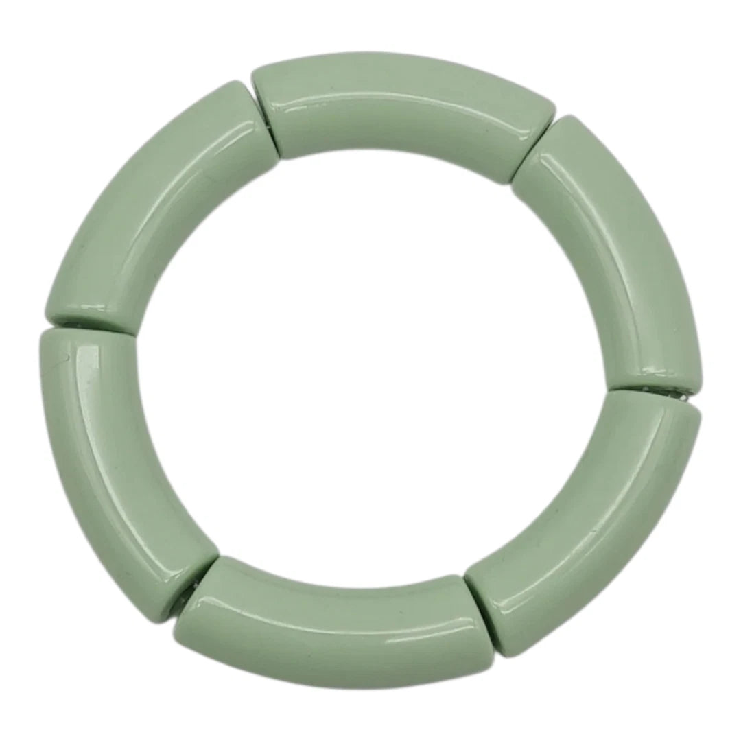 Armband elastisch Retro nickelfrei Acryl verschiedene Farben Trend 2026 Yehwang