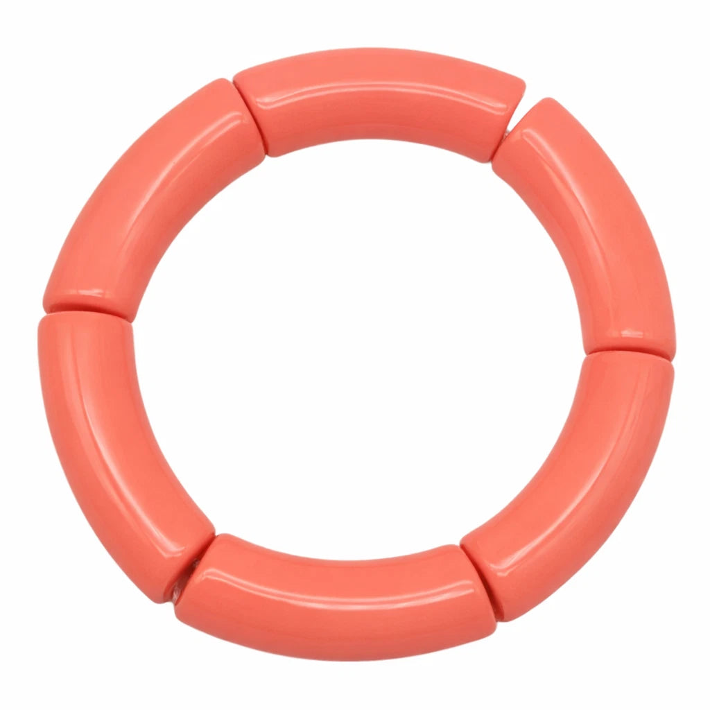 Armband elastisch Retro nickelfrei Acryl verschiedene Farben Trend 2026 Yehwang