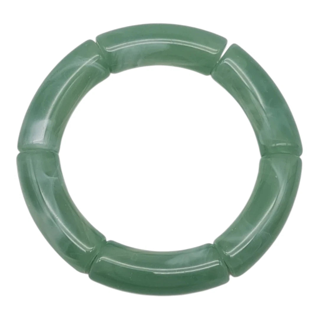 Armband elastisch Retro nickelfrei Acryl verschiedene Farben Trend 2026 Yehwang