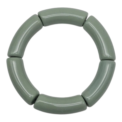 Armband elastisch Retro nickelfrei Acryl verschiedene Farben Trend 2026 Yehwang